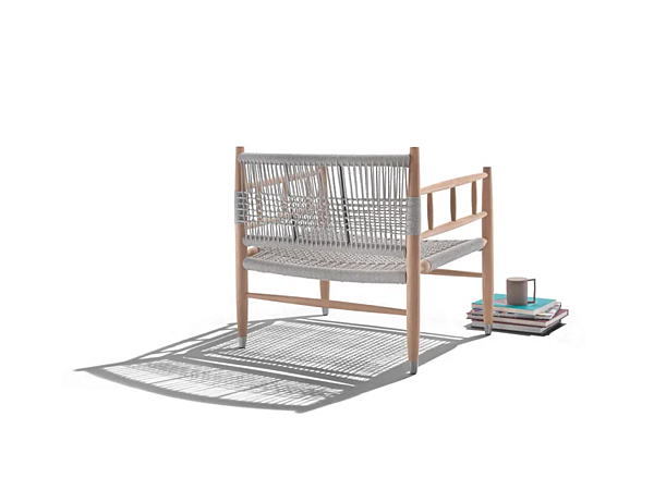 Gartenarmchair aus Iroko mit Armlehnen FLEXFORM LEE OUTDOOR Fabrik FLEXFORM aus Italien. Foto №3