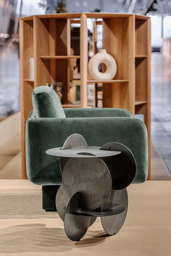 Metallkaffee Tisch Monete Gallotti Radice Fabrik Gallotti & Radice aus Italien. Foto №10