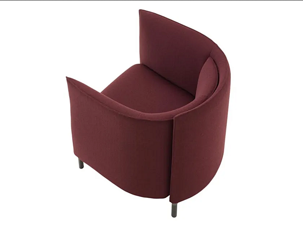 Stoffstuhl mit Armlehnen Hemicycle LIGNE ROSET 14200105 Fabrik LIGNE ROSET aus Italien. Foto №3