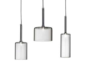 LED-Außenpendelleuchte aus Glas Spillray Plus AXOLIGHT