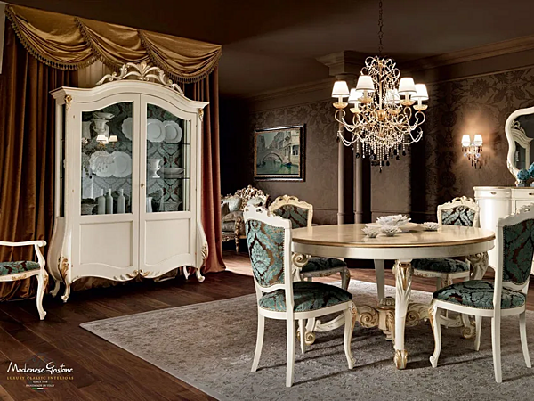 Vitrine aus Massivholz Modenese Luxury Interiors 11107 Fabrik MODENESE GASTONE aus Italien. Foto №3