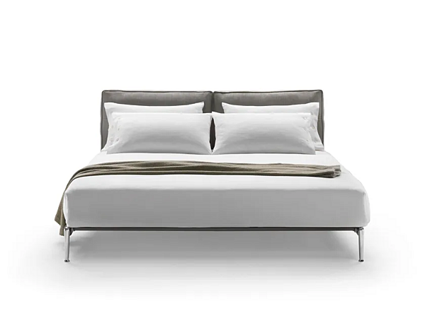Doppelbett mit gepolstertem Kopfteil aus Stoff FLEXFORM ADDA Fabrik FLEXFORM aus Italien. Foto №3