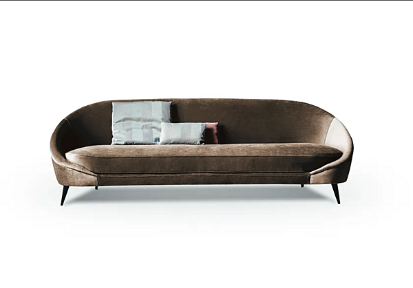 Dreisitzer Sofa aus Stoff oder Leder VIBIEFFE NIDO 650 Fabrik VIBIEFFE aus Italien. Foto №2