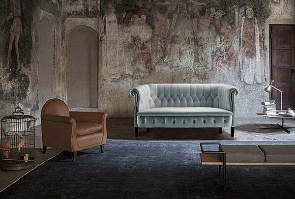 Poltrona Frau Sofa Fumoir Fabrik POLTRONA FRAU aus Italien. Foto №2