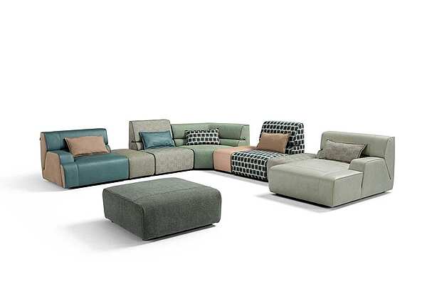 Ecksofa aus Stoff mit modularer Bauweise Egoitaliano Babouche Fabrik Egoitaliano aus Italien. Foto №5