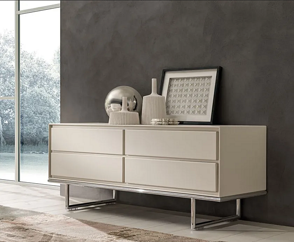 Leder Sideboard mit Türen Slick i 4 Mariani Fabrik i 4 Mariani aus Italien. Foto №5