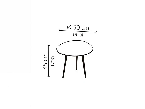 MDF Couchtisch geeignet 40 Mono CASAMILANO Fabrik CASAMILANO aus Italien. Foto №10