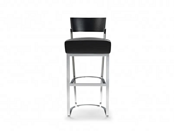 Hochgepolsterter Hocker mit Rückenlehne FLEXFORM MORGAN Hochgepolsterter Hocker mit Rückenlehne FLEXFORM MORGAN Fabrik FLEXFORM aus Italien