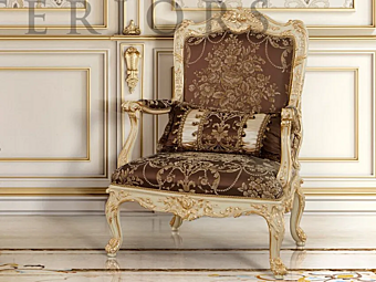 Stoffarmstuhl mit Armlehnen Modenese Luxury Interiors 15401 15401
