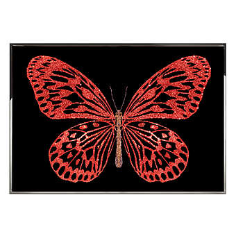 Panel, Bild RED BUTTERFLY