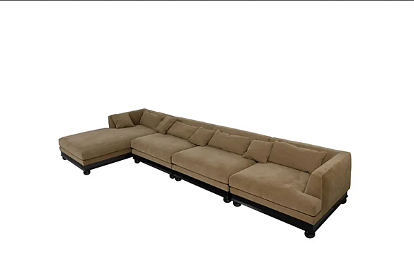 Modularer Baumwollsofa mit Chaiselongue Paris Extra CHELINI Fabrik CHELINI aus Italien. Foto №7