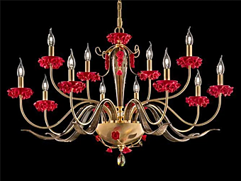 Kristalllüster mit Swarovski-Kristallen Bora L8 4 Euroluce Lampadari