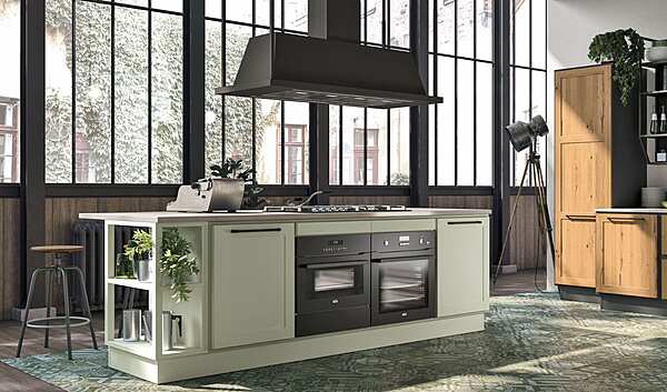 Küche mit Insel Provenza LUBE CUCINE Fabrik LUBE CUCINE aus Italien. Foto №5