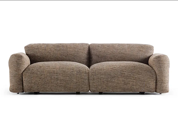 Ecksofa mit abnehmbarem Bezug aus Stoff Flou Fiocco Fabrik Flou aus Italien. Foto №1