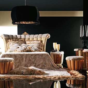 Bett ALTA MODA Tiffany  TN02/R Fabrik ALTA MODA aus Italien