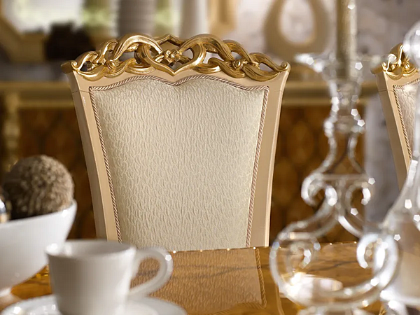 Polsterstuhl Harmony aus Stoff A.R. Arredamenti 310/I Fabrik A.R.ARREDAMENTI SRL aus Italien. Foto №4