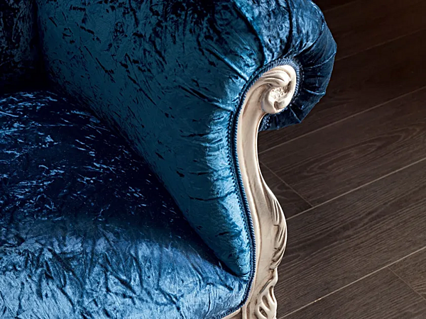 Tagbett aus Stoff mit gepolsterter Rückenlehne Modenese Luxury Interiors 11422 Fabrik MODENESE GASTONE aus Italien. Foto №2