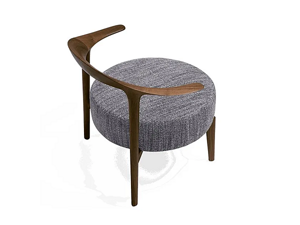 Sessel mit Armlehnen aus Stoff GIORGETTI Ripple 52760, 52761 Fabrik GIORGETTI aus Italien. Foto №2