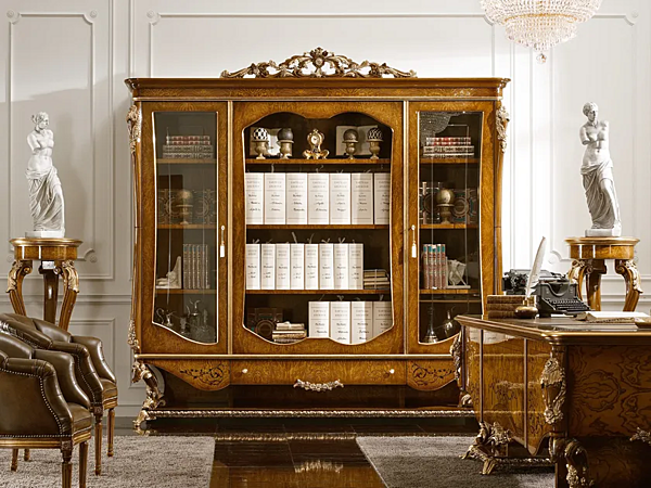 Freistehendes Bücherregal aus Holz A.R. Arredamenti Dolcevita 207 Fabrik A.R.ARREDAMENTI SRL aus Italien. Foto №3