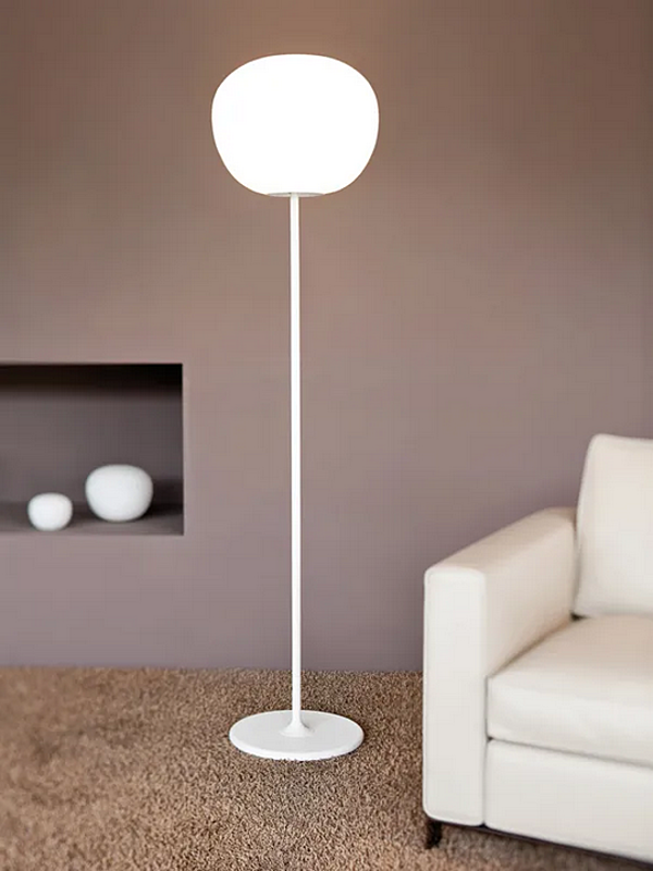 Glas Stehlampe Fabbian Lumi Mochi Fabrik Fabbian aus Italien. Foto №4