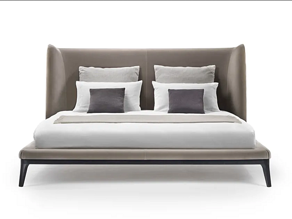 Doppelbett mit hoher gepolsterter Rückenlehne FLEXFORM Dragonfly Fabrik FLEXFORM aus Italien. Foto №1