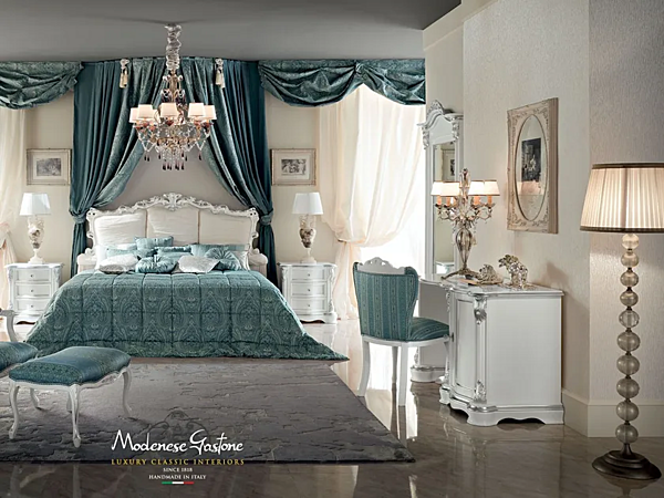 Polsterstuhl 13519 Modenese Luxury Interiors Fabrik MODENESE GASTONE aus Italien. Foto №5