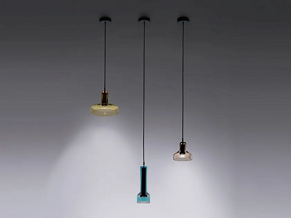 Pendelleuchte aus geblasenem Glas mit LED Artemide Stablight Fabrik Artemide aus Italien. Foto №1