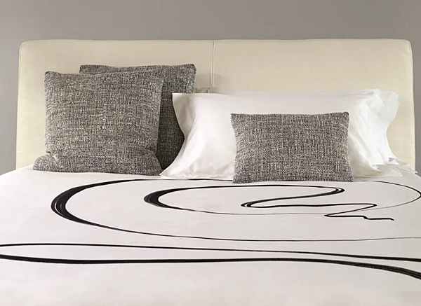 Doppelbett mit gepolsterter Rückenlehne Flou MyPlace Fabrik Flou aus Italien. Foto №11
