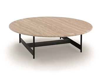 Runder Couchtisch aus Marmor Arflex Tokio Fabrik ARFLEX aus Italien