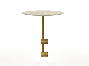 Runder Beistelltisch aus Marmor MARIONI Mythos 02922/M