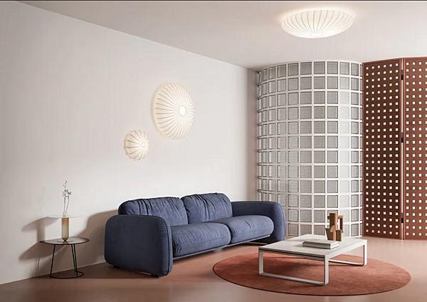 Wand- und Deckenlampe aus Stoff Muse AXOLIGHT Fabrik Axolight aus Italien. Foto №3