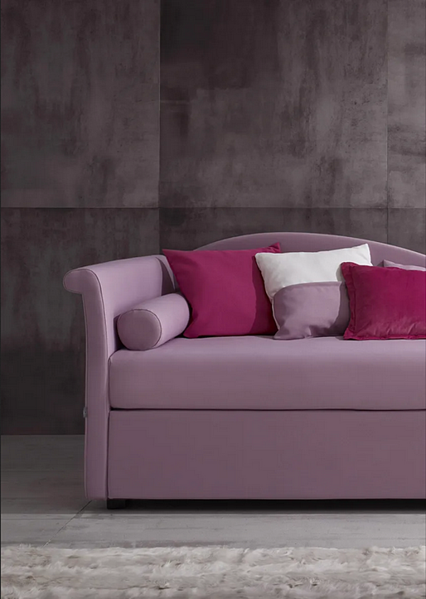 Zweisitzer Sofa mit Stoffbezug und Bettfunktion Tropea Duomo Design Fabrik Duomo Design aus Italien. Foto №3