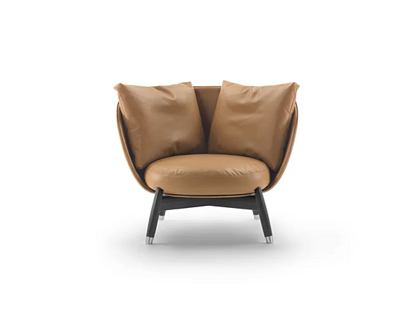 Ecksofa aus Leder mit weicher Rückenlehne FLEXFORM ERI Fabrik FLEXFORM aus Italien. Foto №5