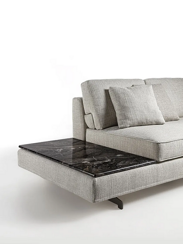 Fünfsitzer Stoffsofa mit abnehmbarem Bezug Frigerio Davis Top Flat Fabrik Frigerio aus Italien. Foto №9