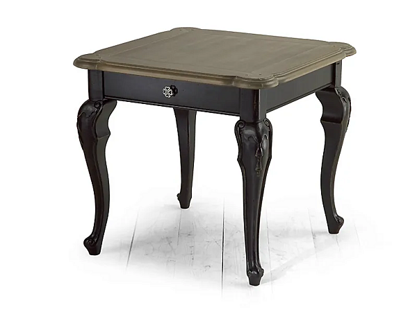 Quadratischer Couchtisch aus Massivholz Rivoli MARIONI 02028 Fabrik MARIONI aus Italien. Foto №1