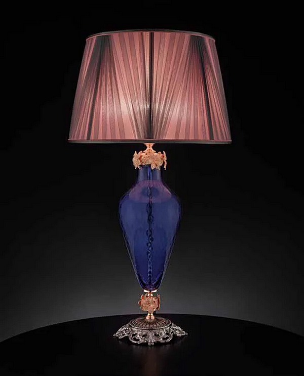 Kristall Tischlampe Kate LG1 Euroluce Lampadari Fabrik EUROLUCE LAMPADARi aus Italien. Foto №2