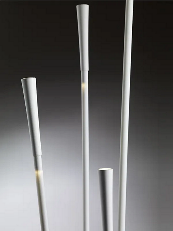 Stehlampe aus Kunststoff Fabbian Giunco Fabrik Fabbian aus Italien. Foto №4
