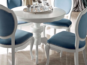 Runder Couchtisch aus Holz Modenese Luxury Interiors 13147 Fabrik MODENESE GASTONE aus Italien