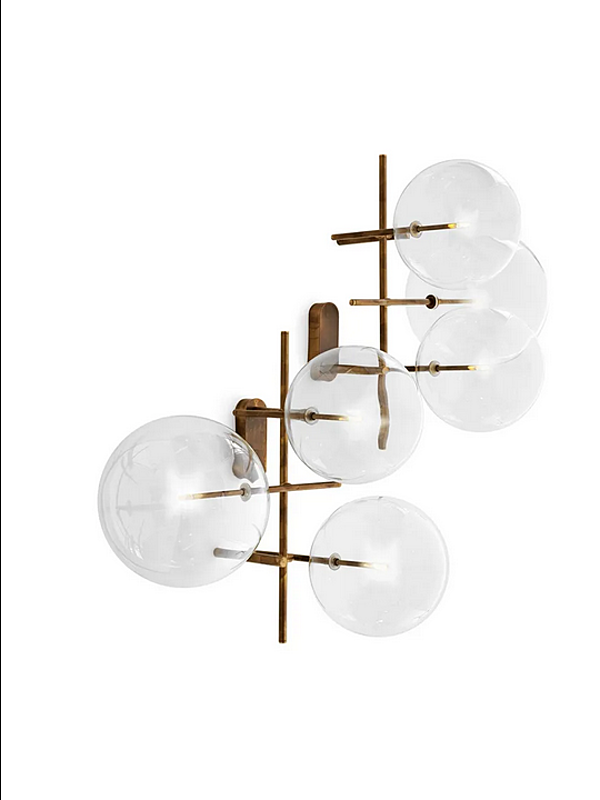 Wandleuchte aus Kristall mit LED Gallotti&Radice Bolle Aria Fabrik Gallotti & Radice aus Italien. Foto №2