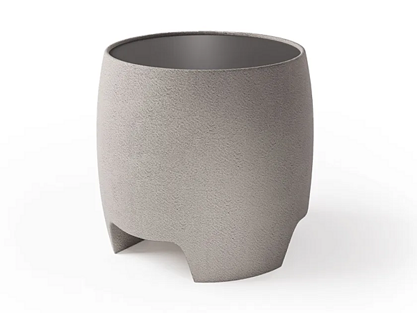 Runder Couchtisch aus Zement und Glas MisuraEmme Boston Fabrik MisuraEmme aus Italien. Foto №1