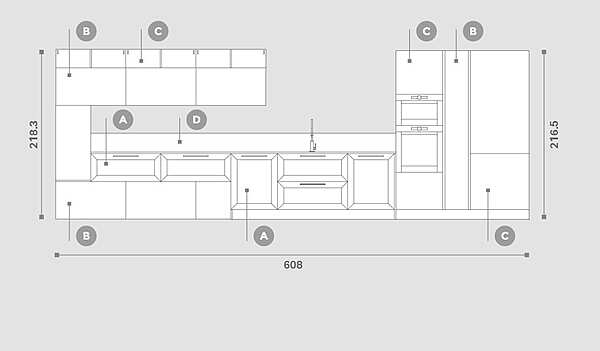 Küche ARREX Lola 06 Fabrik ARREX aus Italien. Foto №8