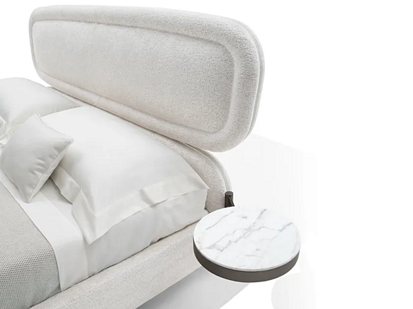 Doppelbett mit gepolsterter Rückenlehne GIORGETTI VIBE Fabrik GIORGETTI aus Italien. Foto №4