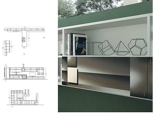 Küche LUBE CUCINE Creativa 09 Fabrik LUBE CUCINE aus Italien. Foto №4