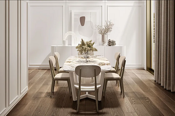 Maßgefertigte Holzküche mit Insel Radha 1 0 Old Line Fabrik Oldline aus Italien. Foto №4