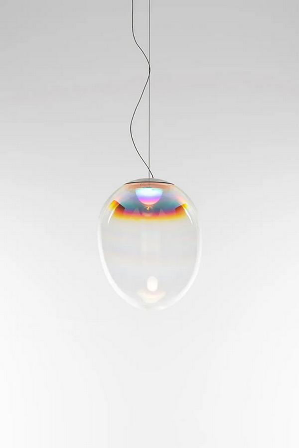 Hängelampe aus mundgeblasenem Glas Stellar Nebula Artemide Fabrik Artemide aus Italien. Foto №12