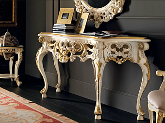 Konsolentisch aus massivem Holz Modenese Luxury Interiors 11605 Konsolentisch aus massivem Holz Modenese Luxury Interiors 11605 Fabrik MODENESE GASTONE aus Italien