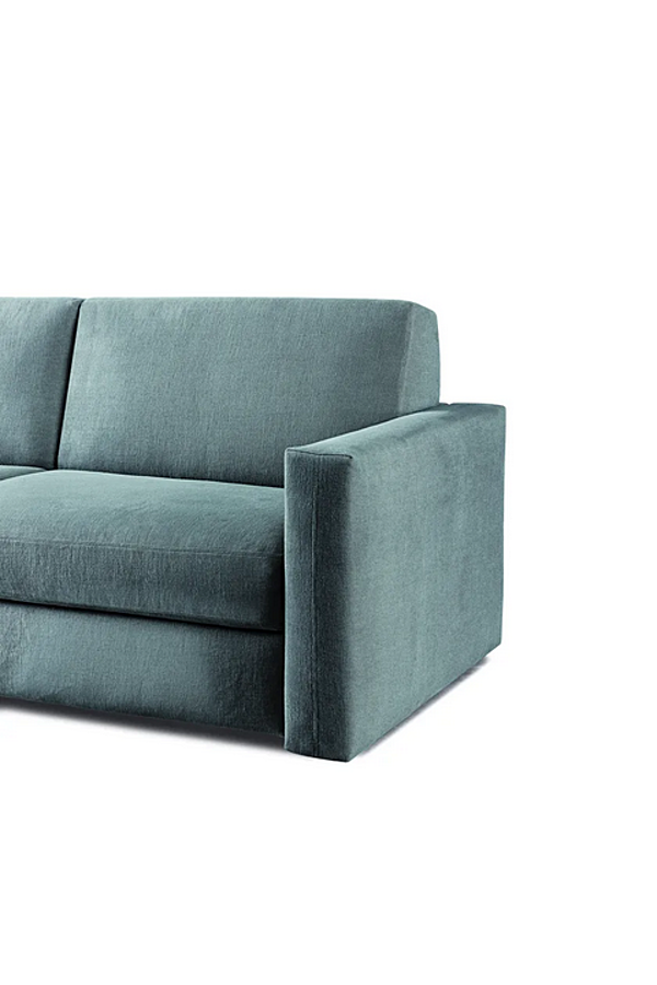 Sofa-Bett aus Leder oder Stoff VIBIEFFE 2200 Squadroletto Fabrik VIBIEFFE aus Italien. Foto №5