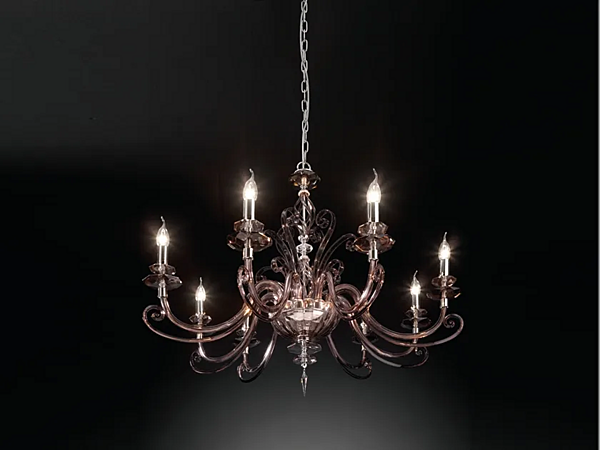 Kronleuchter mit Swarovski-Kristallen Alicante L8 Euroluce Lampadari Fabrik EUROLUCE LAMPADARi aus Italien. Foto №1