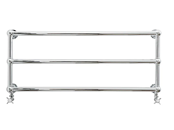 Wandmontierter Handtuchwärmer aus Edelstahl Gentry Home Green Park 4 Fabrik Gentry Home aus Italien