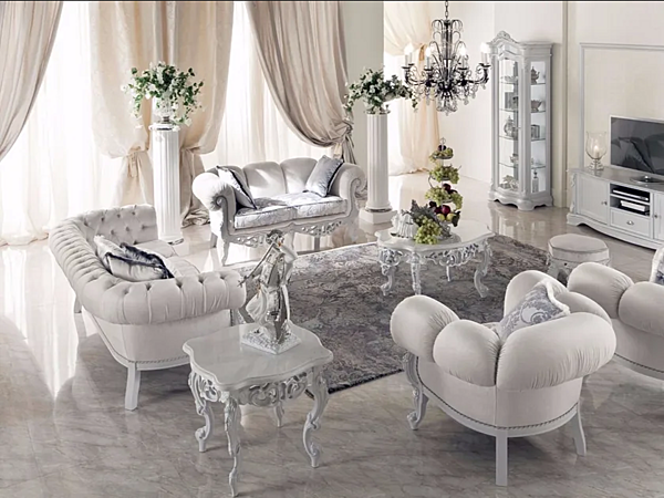 Zweisitzer Stoffsofa Modenese Luxury Interiors 13413 Fabrik MODENESE GASTONE aus Italien. Foto №3